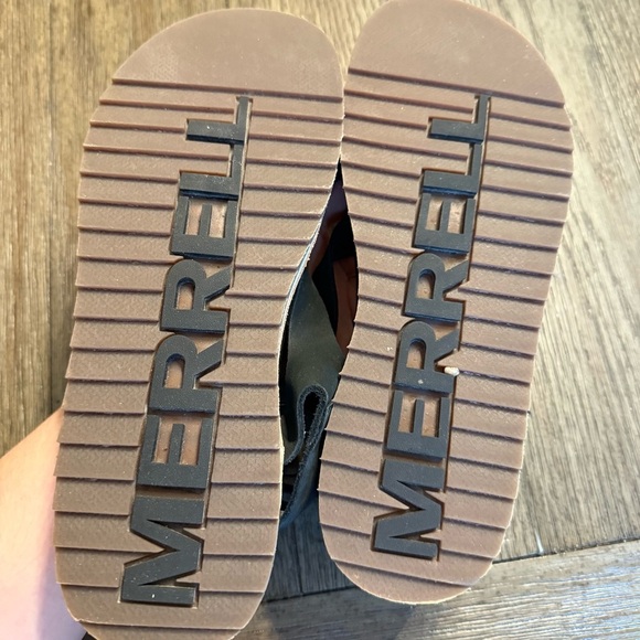 Merrell black stripy sandals - Picture 3 of 5